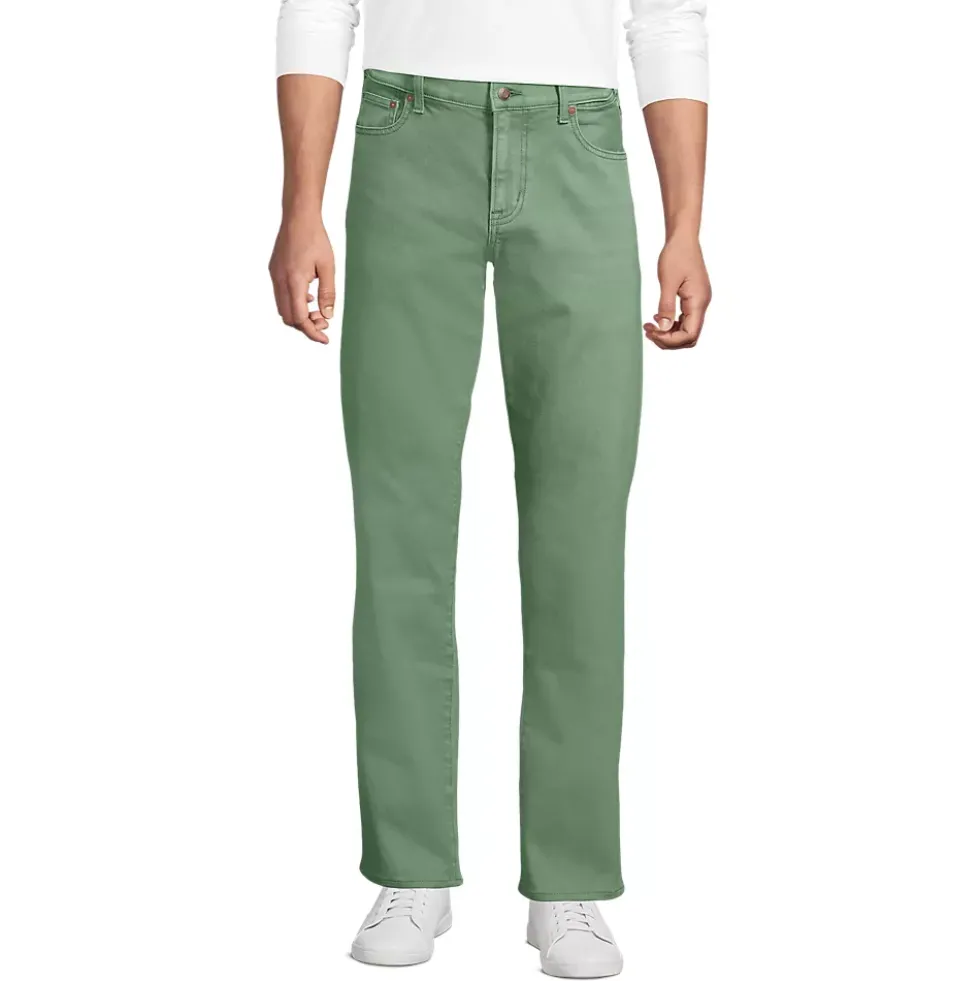 Men's Traditional Fit Comfort Waist Stretch Jeans
