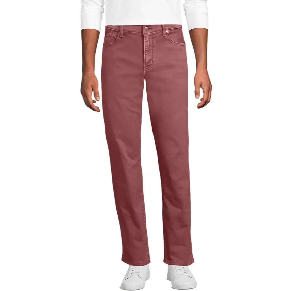Men's Traditional Fit Comfort Waist Stretch Jeans