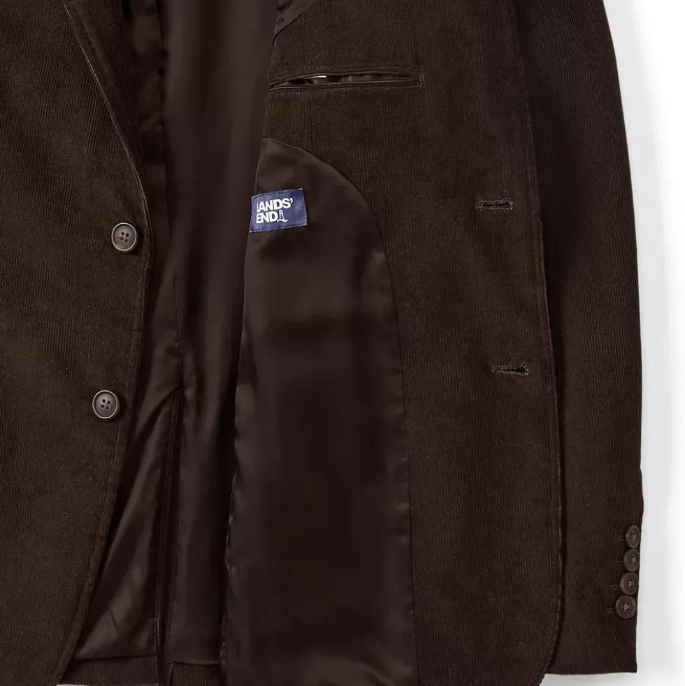 Men's Traditional Fit Corduroy Blazer