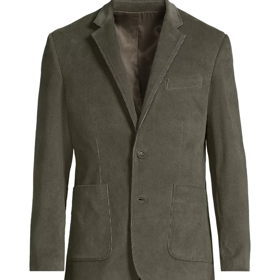 Men's Traditional Fit Corduroy Blazer