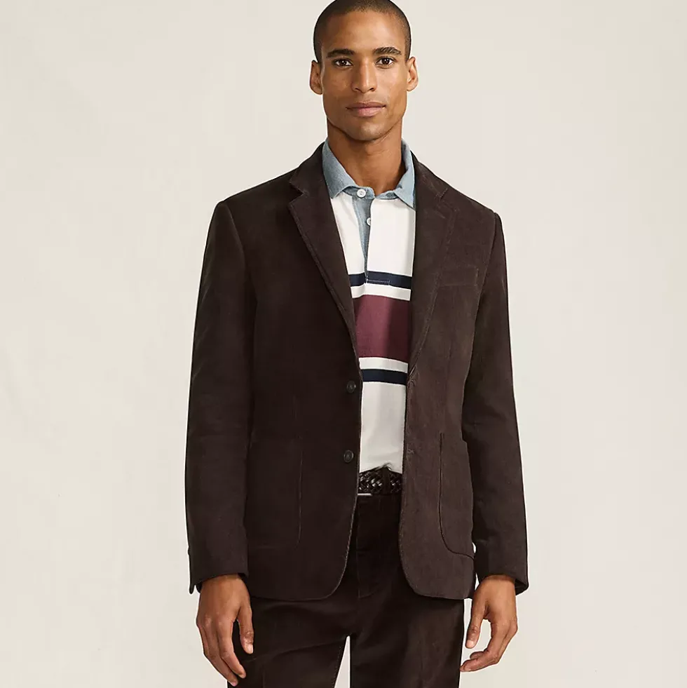 Men's Traditional Fit Corduroy Blazer