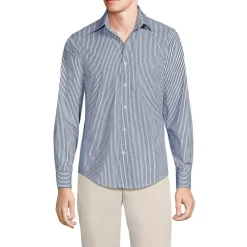 Men's Traditional Fit Long Sleeve Travel Kit Shirt