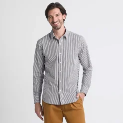 Men's Traditional Fit Long Sleeve Travel Kit Shirt