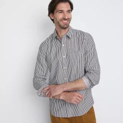 Men's Traditional Fit Long Sleeve Travel Kit Shirt
