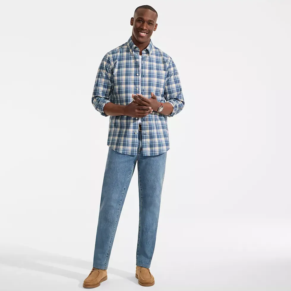 Men's Traditional Fit No Iron Twill Shirt