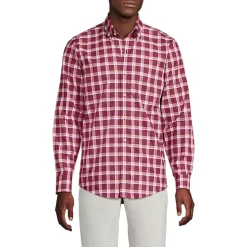 Men's Traditional Fit No Iron Twill Shirt