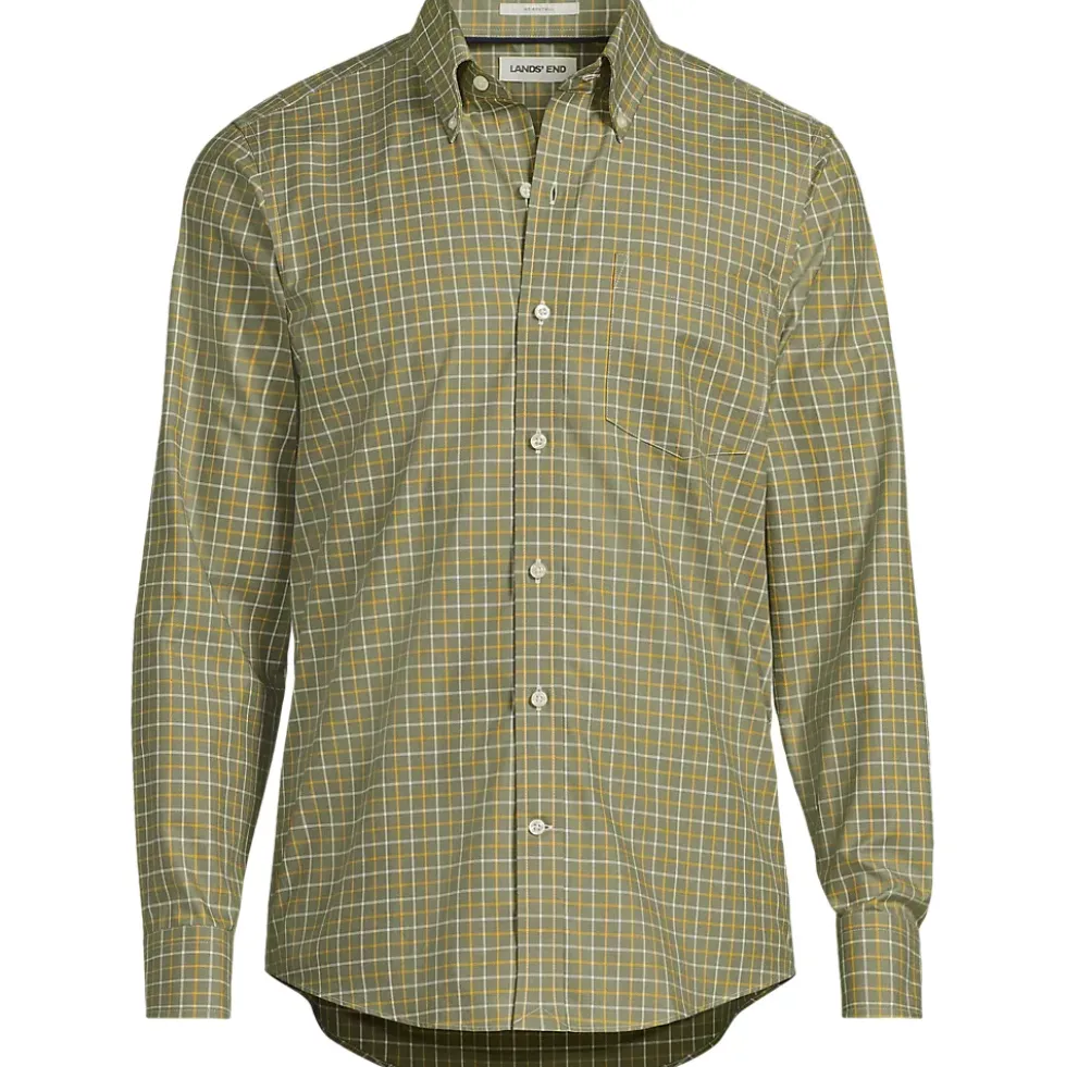 Men's Traditional Fit No Iron Twill Shirt