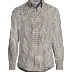 Men's Traditional Fit No Iron Twill Shirt