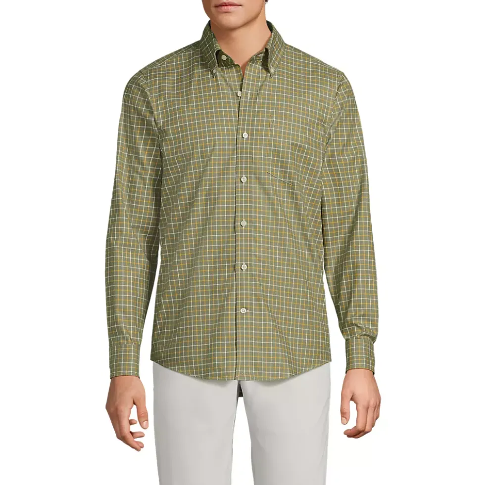 Men's Traditional Fit No Iron Twill Shirt
