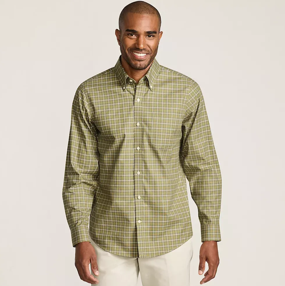 Men's Traditional Fit No Iron Twill Shirt