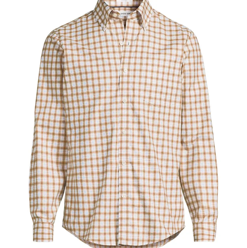 Men's Traditional Fit No Iron Twill Shirt