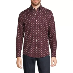 Men's Traditional Fit No Iron Twill Shirt