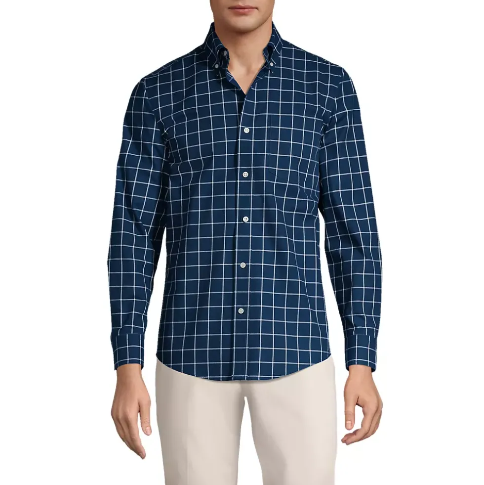 Men's Traditional Fit No Iron Twill Shirt