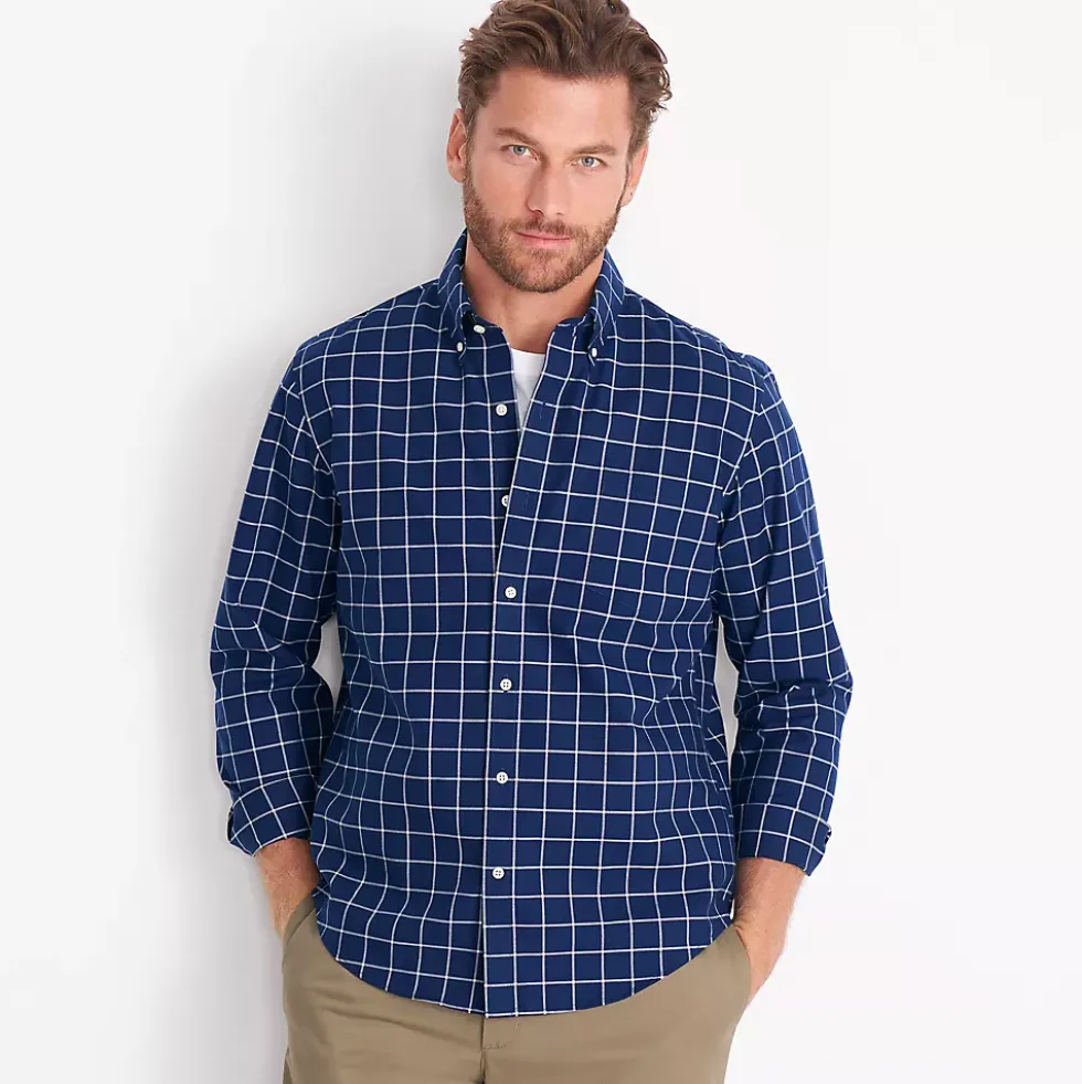 Men's Traditional Fit No Iron Twill Shirt