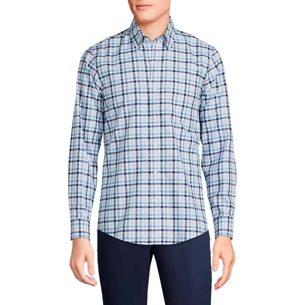Men's Traditional Fit No Iron Twill Shirt
