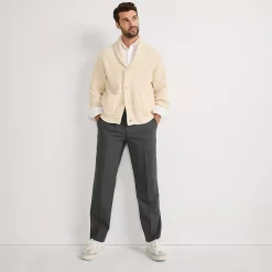 Men's Traditional Fit Year'rounder Stretch Wool Dress Pants