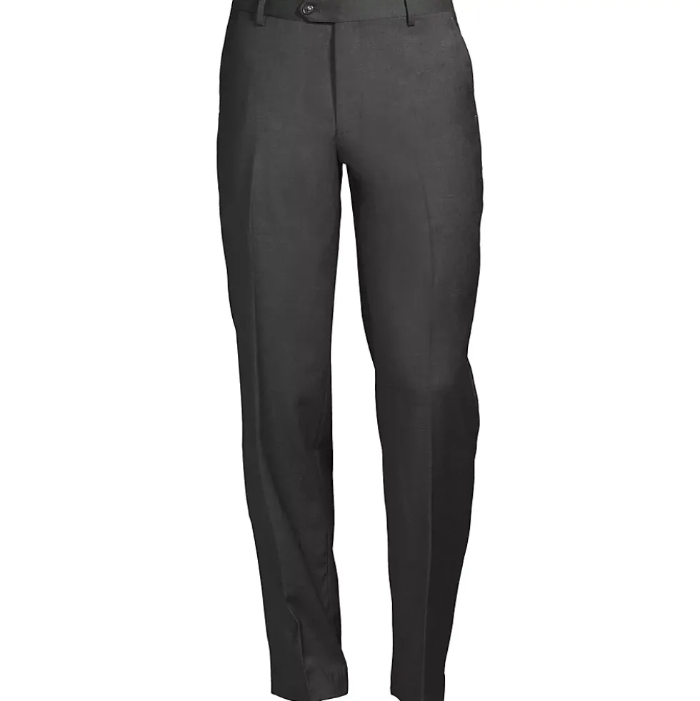 Men's Traditional Fit Year'rounder Stretch Wool Dress Pants