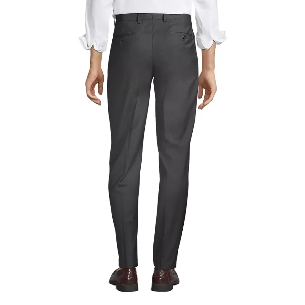 Men's Traditional Fit Year'rounder Stretch Wool Dress Pants