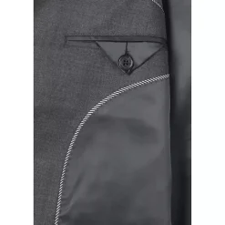 Men's Traditional Fit Year'rounder Stretch Wool Suit Jacket