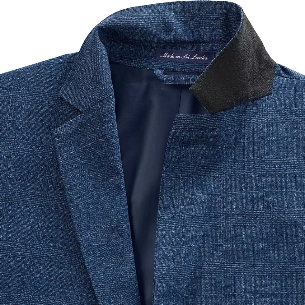 Men's Traditional Fit Year'rounder Stretch Wool Suit Jacket
