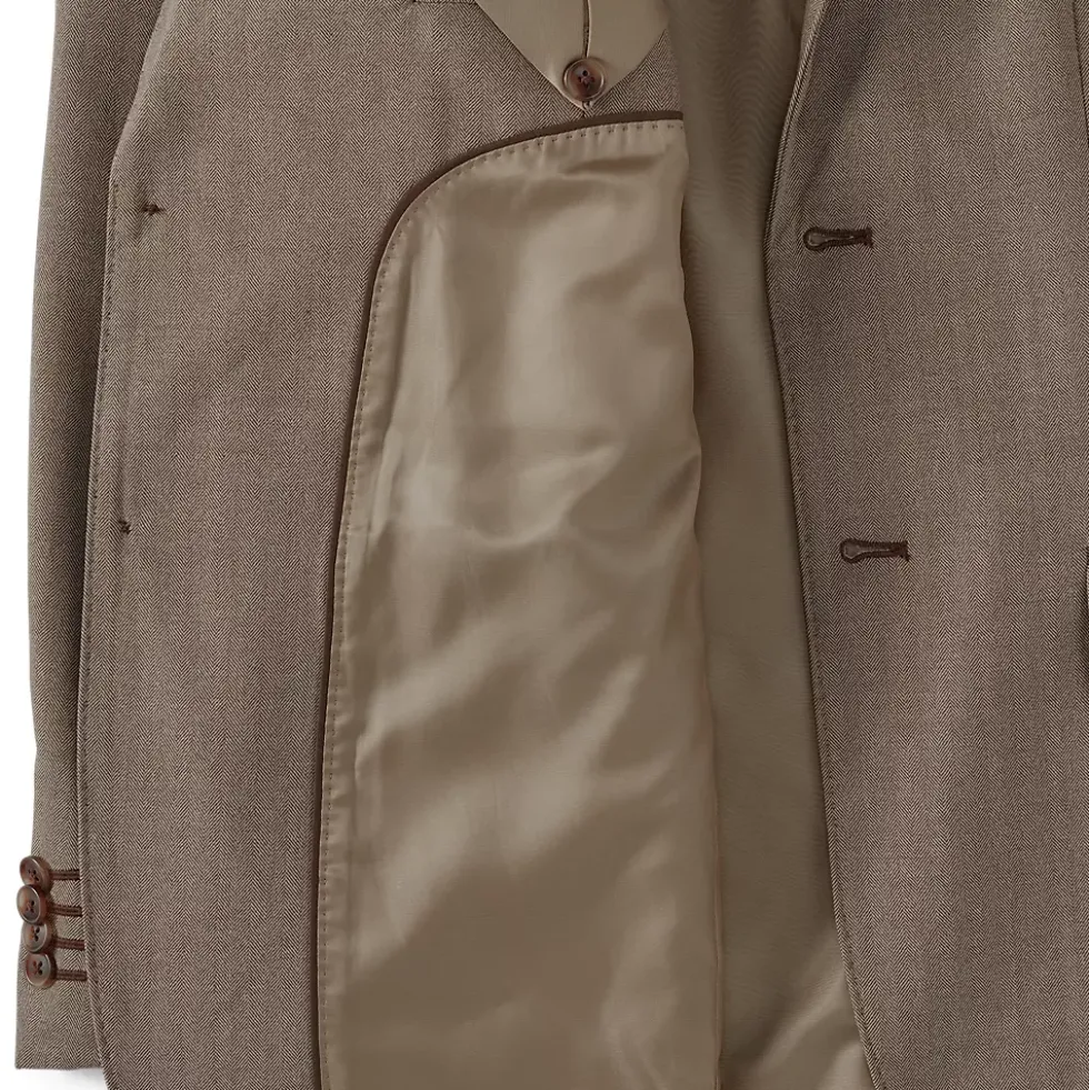 Men's Traditional Fit Year'rounder Stretch Wool Suit Jacket