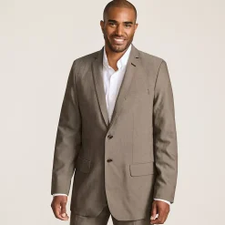 Men's Traditional Fit Year'rounder Stretch Wool Suit Jacket