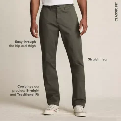 Men's Travel Kit Classic Fit Chino Pant