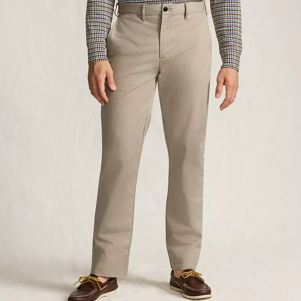 Men's Travel Kit Comfort Waist Classic Fit Chino Pant