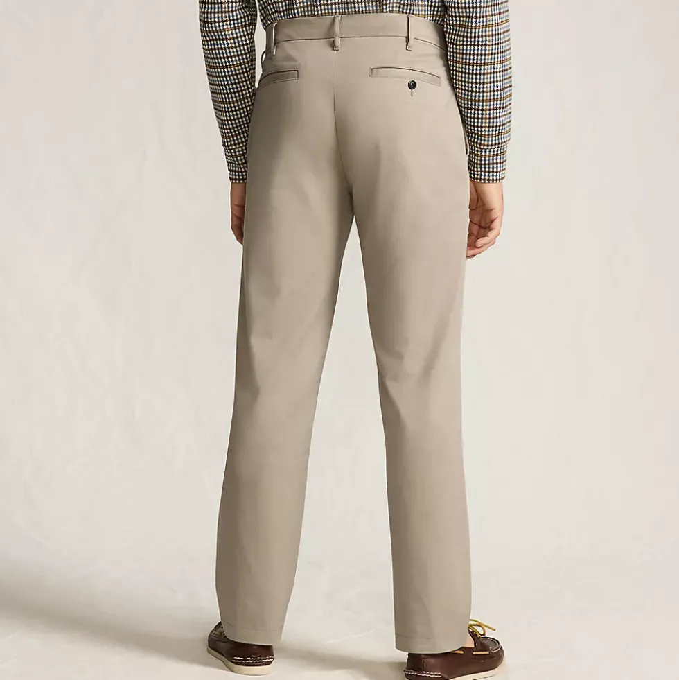 Men's Travel Kit Comfort Waist Classic Fit Chino Pant