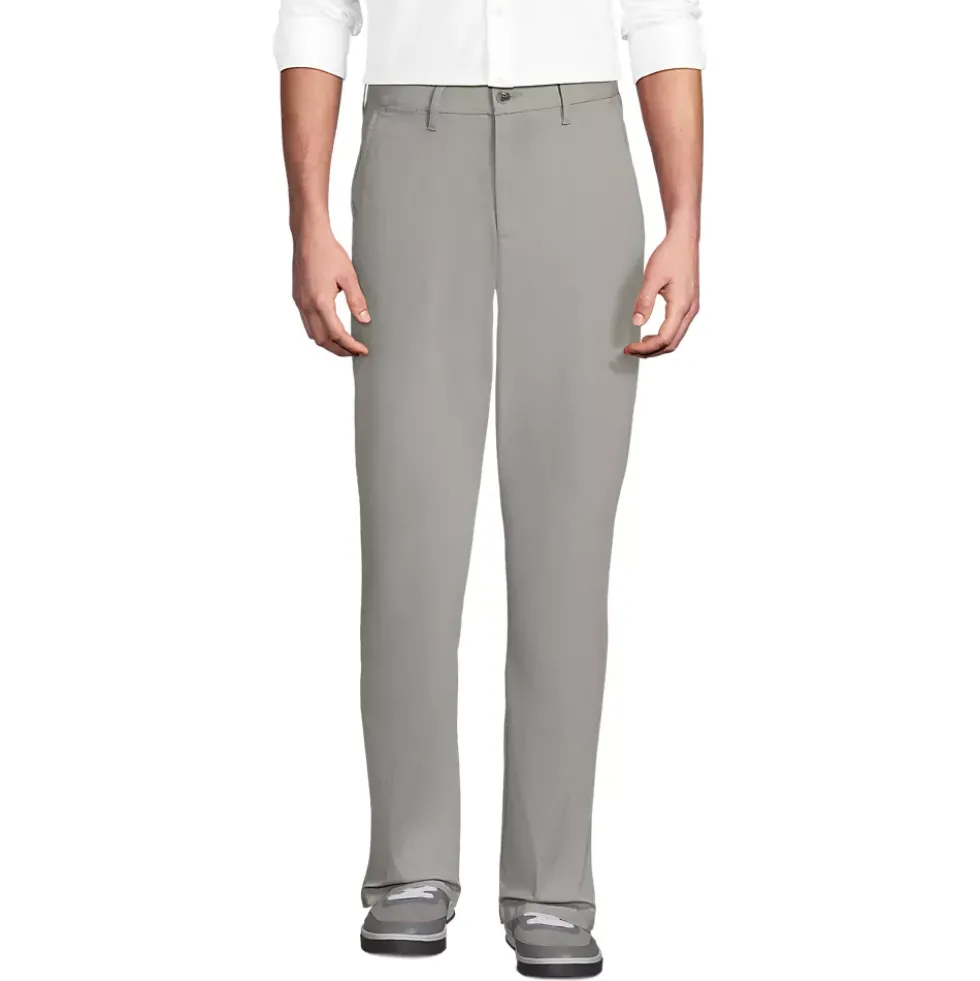 Men's Travel Kit Comfort Waist Athletic Fit Chino Pant