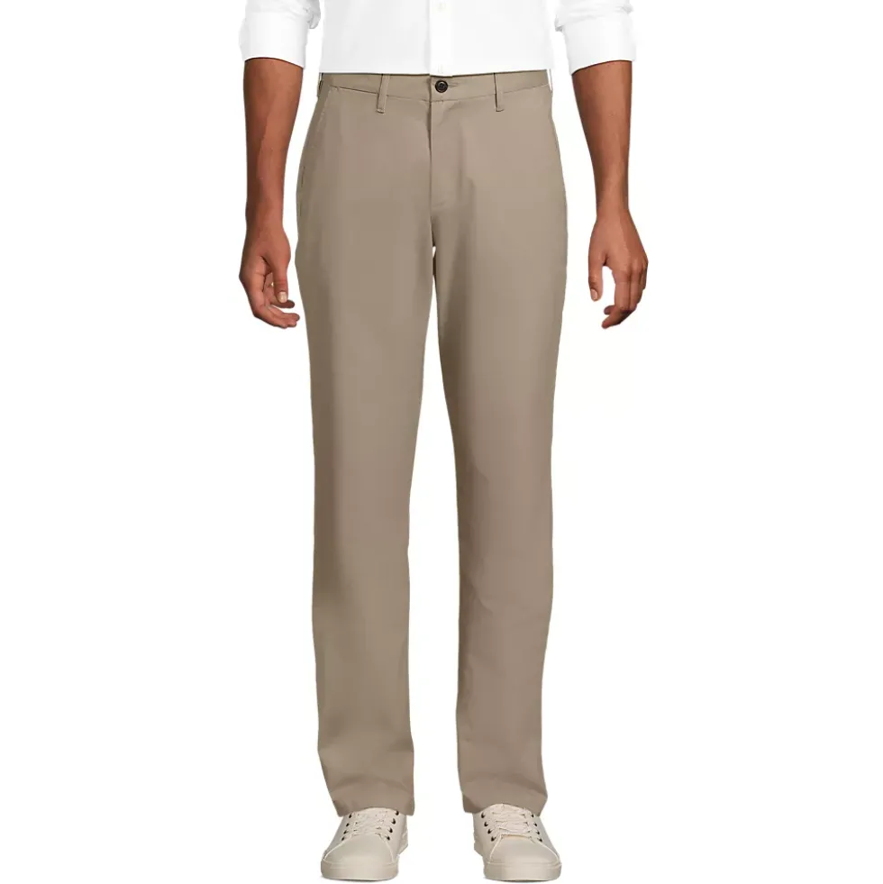 Men's Travel Kit Comfort Waist Athletic Fit Chino Pant