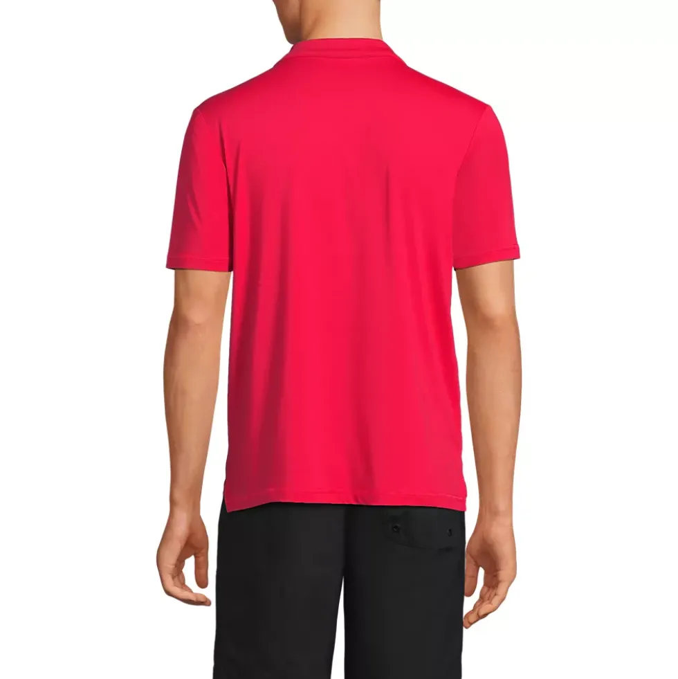 Men's UPF50 Short Sleeve Polo Rash Guard