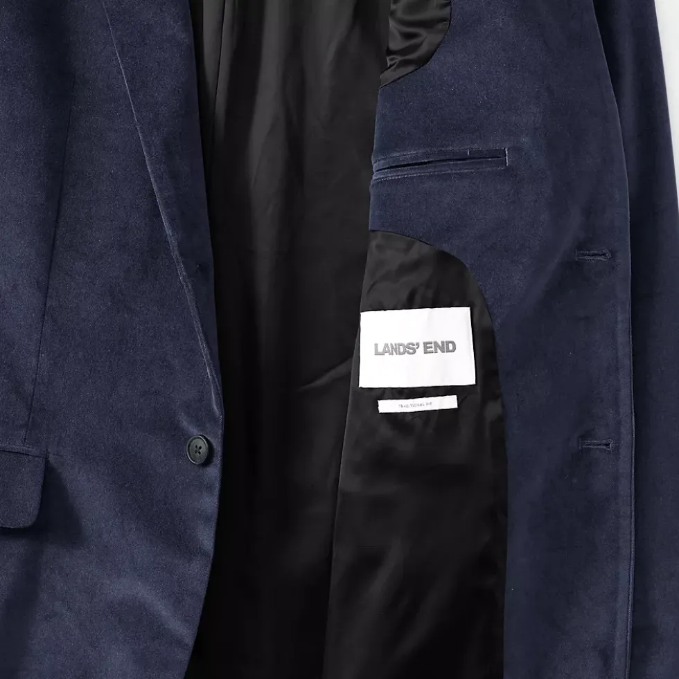 Men's Velvet Blazer