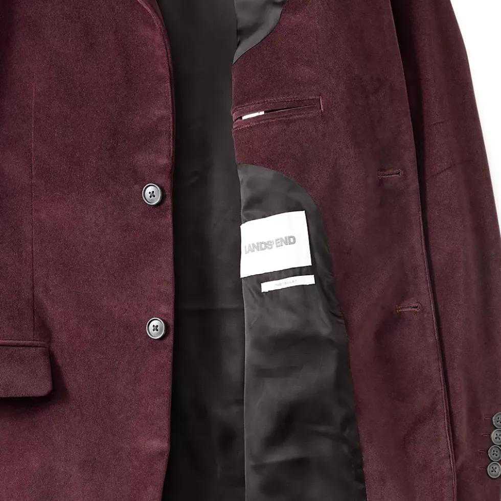 Men's Velvet Blazer