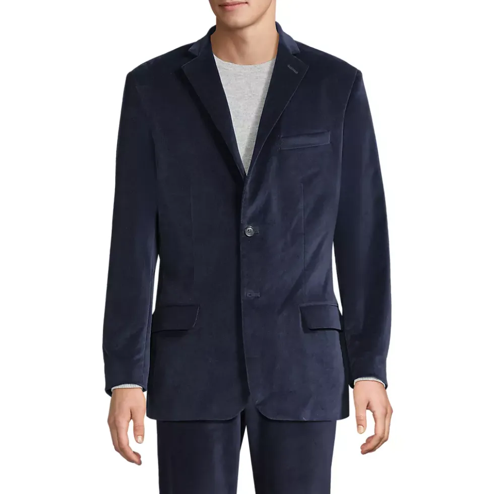 Men's Velvet Blazer