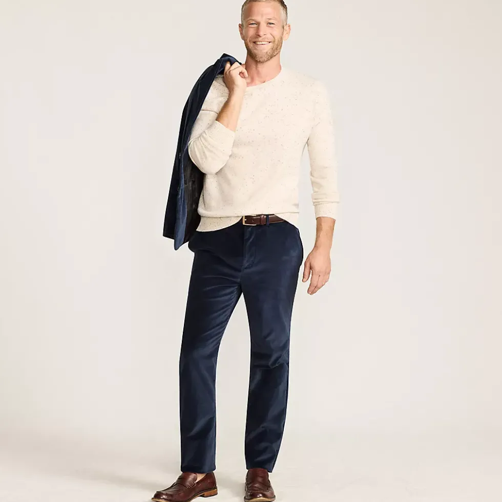 Men's Velvet Dress Pants