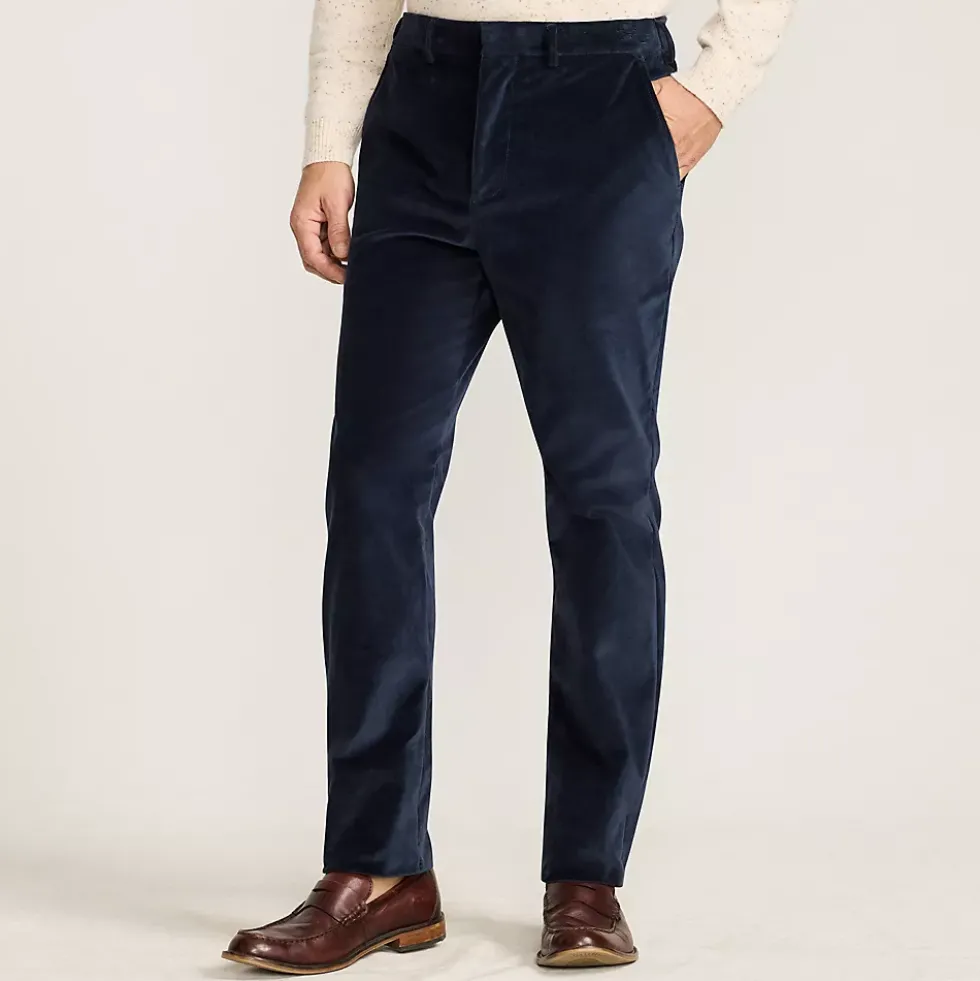 Men's Velvet Dress Pants