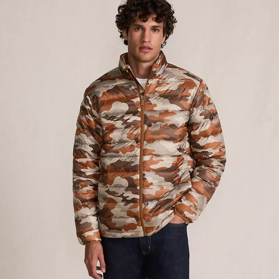 Men's Wanderweight Packable Print Down Jacket