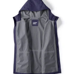 Men's Waterproof Hooded Packable Rain Jacket