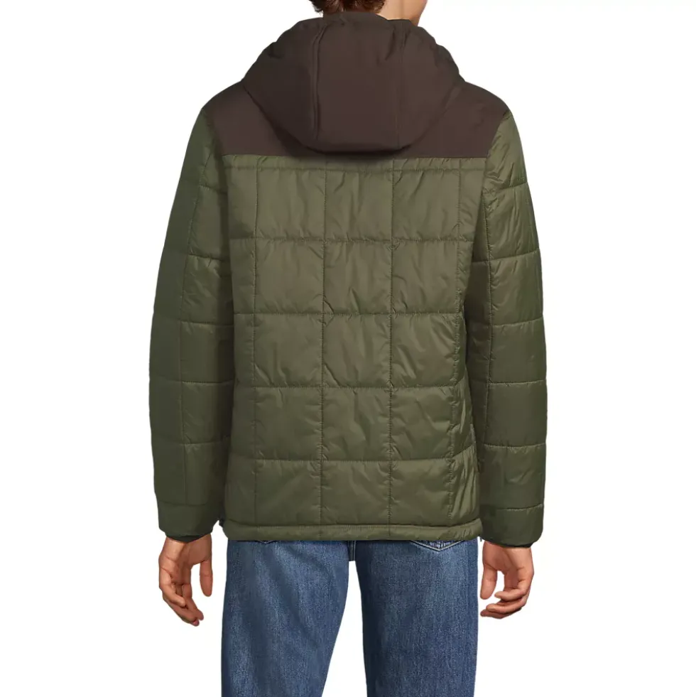 Men's Weatherproof Reversible Hooded Jacket
