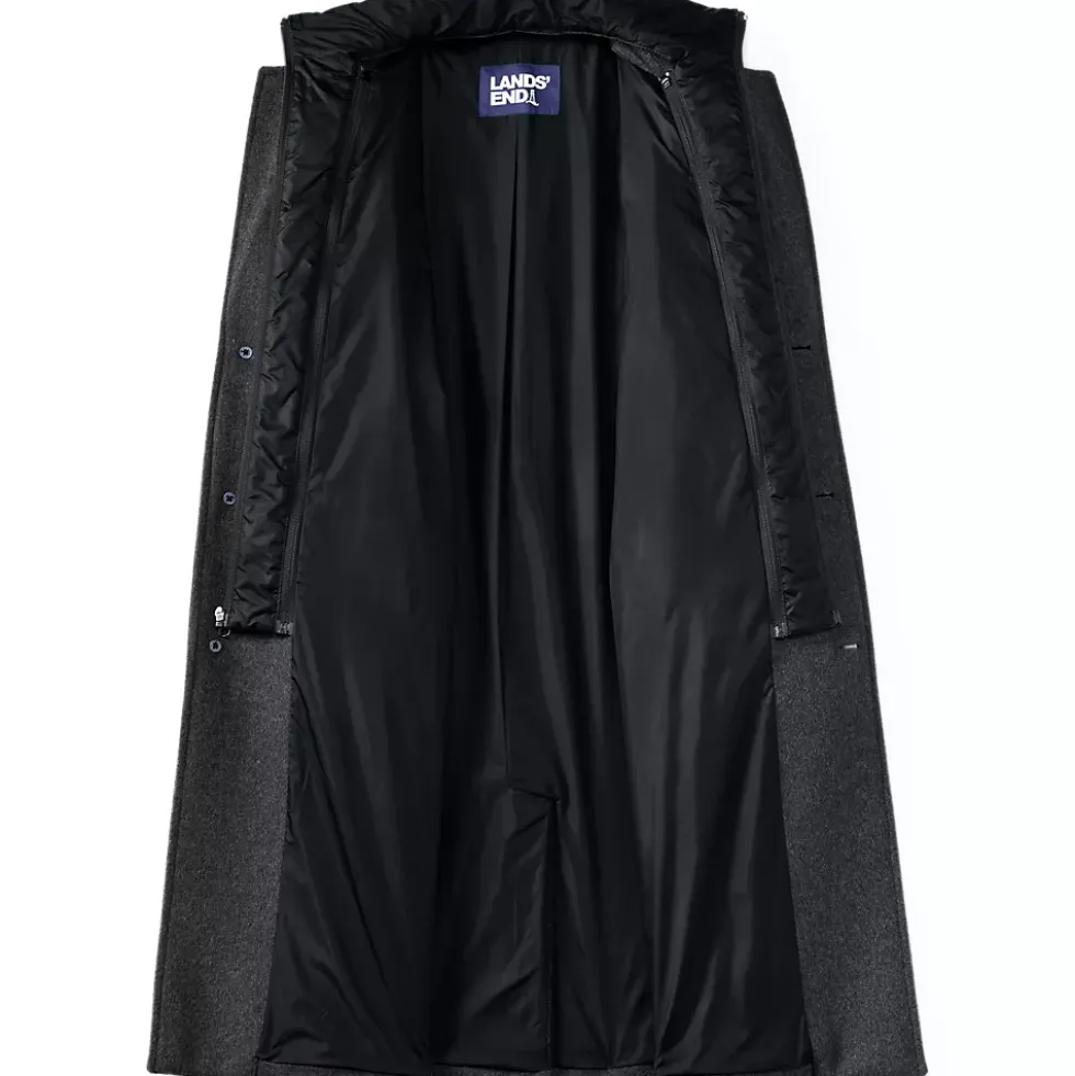 Men's Wool Blend Top Coat