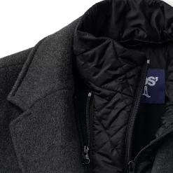 Men's Wool Blend Top Coat