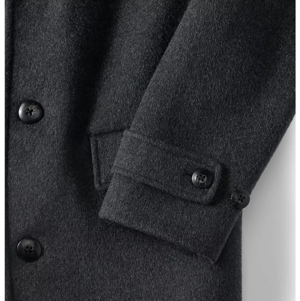 Men's Wool Blend Top Coat