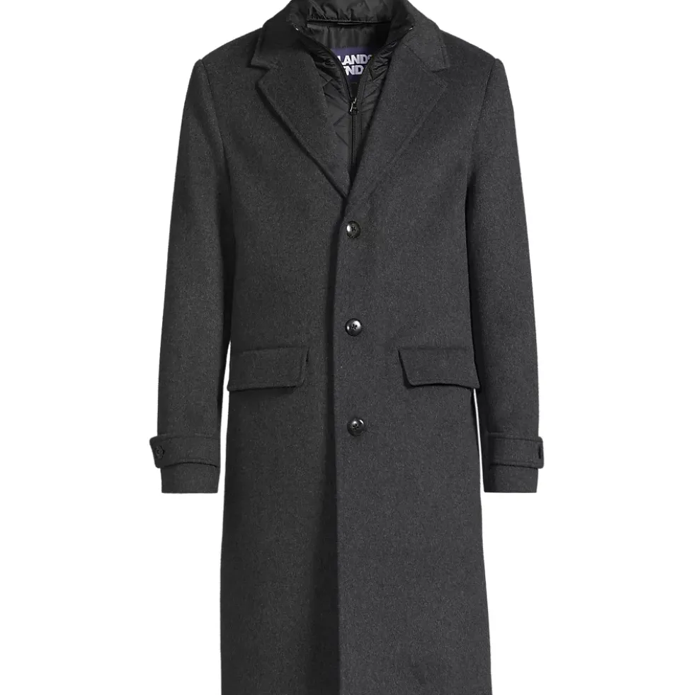 Men's Wool Blend Top Coat