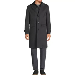 Men's Wool Blend Top Coat