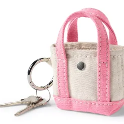 Micro Canvas Tote Charm