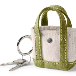 Micro Canvas Tote Charm