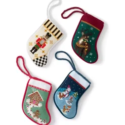 Mini Needlepoint Christmas Stocking