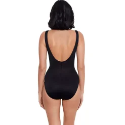 Miraclesuit Women's Must Haves Escape Slimming Underwire One Piece Swimsuit