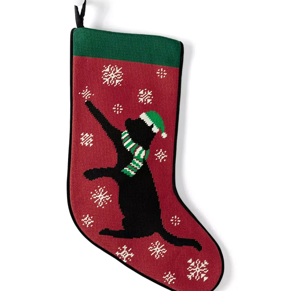 Needlepoint Personalized Christmas Stocking